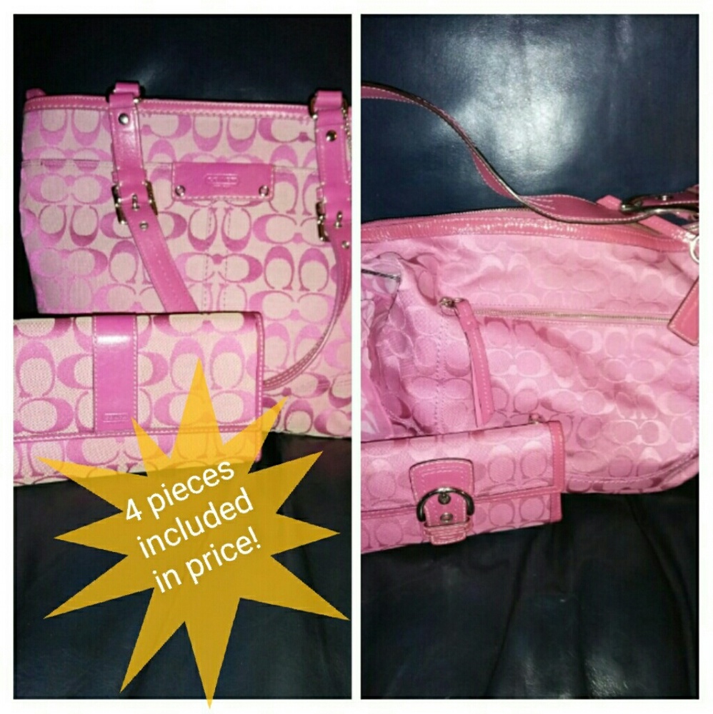 SOLD!!! 4 piece Coach bundle LOOK!!